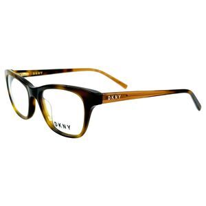 DKNY DK5001 Womens Plastic Eyeglass Frame 240 Soft Tortoise 51-17 Spring Hinges